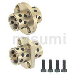 Oil Free Bushings Flange Integrated Type Copper Alloy Center Flanged Type E-MUCZ20-50