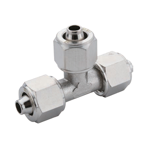 Compression Fittings Brass, Tees E-PACK-MBNPE8-4