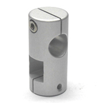 Stainless Steel Round Hole Pipe Joint Square/Round Type