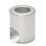 Round Pipe Joint  Same Diameter Hole Type T-Shape Single Sided Opening