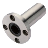 Flanged Linear Bushings - Standard Type - Long Type - with Round Flange