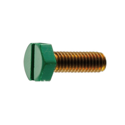 Slotted Green Bolt