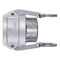 Lever Lock Cupla, Aluminum Alloy, LB Type (For Female Thread Mounting) LB-8TSM-ALM-NBR