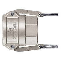 Lever Lock Cupla, Stainless Steel Socket, LD Type (for Male Thread Mounting)