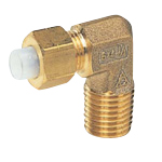 QuickSeal Series, Insertion Type (Brass Specification) 90° Elbow (Size in Inches) L2N1/2-PT1/2