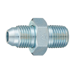 Taper Screw Type Adapter for Pipes in Equipment Connection Site (With 30° Male Sheet) 010 Straight 010-06-08