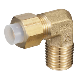 Quick Seal Series Insertion Type (Brass Specifications) 90° Elbow (Metric Size) L4N4X3-PT1/8