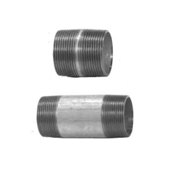 Steel Pipe, Screw-in Pipe Fitting, Nipple BN6AX250L