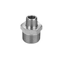 Stainless Steel Screw-In Tube Fitting Hexagonal Nipple with Reducing