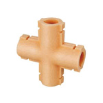 Double Lock Joint, Thermal Insulation Materials for Fittings, Cross