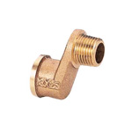 Bronze Fitting, Center-Shifted Pipe Connector OT-088
