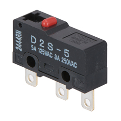 Ultra Compact Basic Switch [D2S] D2S-01L-F