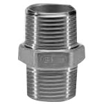 Stainless Steel Screw-in Fitting, Hex Nipple 6N SCS14-6N-1/4B
