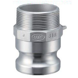 Stainless Steel Lever Coupling Male Screw Type Adapter OZ-F