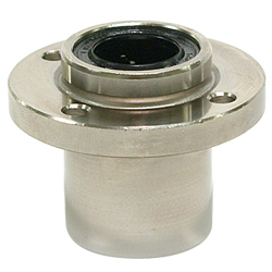 Flanged Linear Bushings LFB-Shaped Single Boss-Positioned Round-Shaped Flanges LFB10-UU