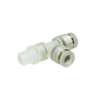 Tube Fitting PP Type Branch Tee for Clean Environments