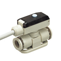 Small Pressure Sensor, for Positive Pressure, Union Type, Sensor Head SEU11-6UA-S3