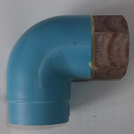 Pipe-End Anticorrosion Fitting, RCF-MK Type, for Fixture Connection, Dissimilar Metal Contact Preventing Type, Female Adapter Elbow