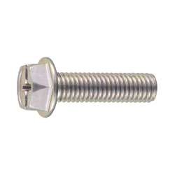 Cross-Recessed/Slotted Hexagon Flange Screw HXB-STN-M5-30