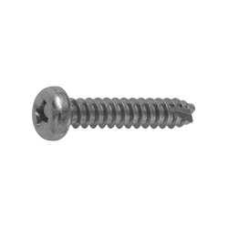 Cross Recessed Pan Head Tapping Screws, 2 Models Grooved B-1 Shape CSPPNSM-SUSTBS-TP4.5-30