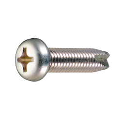 Cross Recessed Pan Head Tapping Screws, 3 Models Grooved C-1 Shape SPPPNSM-ST3W-TP3.5-12
