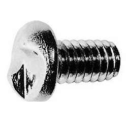 TRF/Tamper-Proof Screw, Stainless Steel, One Sided, Small Pot Screw CS1PNH-SUS-M3-6