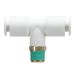 Flame-Retardancy FR Quick-Connect Fitting KR-W2 Series Double-Ended Tee Union KRT-W2 KRT06-02SW2-X2