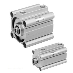 Compact Cylinder, Non-Rotating Rod, Double Acting, Single Rod CQ2K Series CQ2KB25-25D