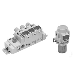 Digital Pressure Switch (Built-In Regulator Type) ISE35 Series ISE35-R-65-LB
