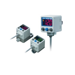 2-Color Display High-Precision Digital Pressure Switch ZSE40A(F)/ISE40A Series