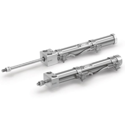 Air Cylinder, Direct Mount Type: Single Acting, Spring Return/Extend CJ2R Series