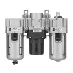 Air Combination Air Filter + Regulator + Lubricator ACG20/30/40 ACG20-N01G1-2RZ