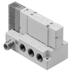 5-Port Solenoid Valve, Plug-In, SY3000/5000/7000 Series, Single Unit / Sub-Plate Type SY3100-5U1-W1-01