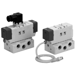 ISO Standard Solenoid Valve VQ7-6 Series Size 1 Single Unit