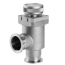Stainless Steel High Vacuum Angle Valves / In-Line Valves, XMH/XYH Series (Manual/Bellows Seal)