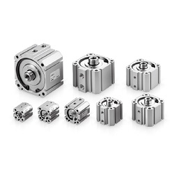 JCQ Series Compact Cylinder, Double Acting, Single Rod JCDQ12-10-M9BVL