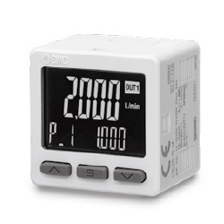 3-Screen Digital Flow Monitor, PFG300 Series PFG300-RT-M-L