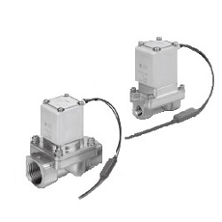 Zero Differential Pressure Type, Pilot Operated 2 Port Solenoid Valve for Steam VXS Series VXS245GQZXB