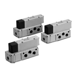 5 Port Solenoid Valve, Base Mounted Plug-in Single Unit VQC5000 Series