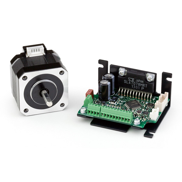 Controller Built-In Micro Step Driver and Stepper Motor Set CSA-UP Series CSA-UP60D5D