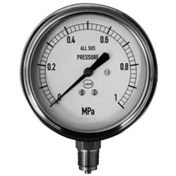 Pressure Gauge, Socer Planning All Stainless Steel Pressure Meter / Compound Gauge / Vacuum Gauge - A Type A-PSPG-1-100