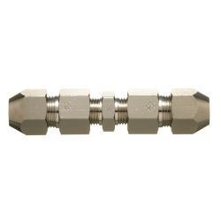 Double Nut Type Fitting for Control Copper Tubes - Union