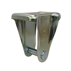 Standard Press Casters - For Medium Loads (Fixed) Bracket Set (Without Wheels)