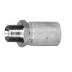 Hose Ferrule (SUS), SSR-01, Tapered Male Screw for Piping SSR-01-12-2W