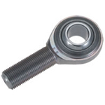 Rod End Bearing, Standard Type, Lubrication-Free Type, Male Thread (fluoropolymer PTFE) [NTLOS] NTLOS12L