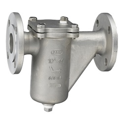 Strainer, Stainless Steel 10K Flange Type U-Shaped (Bucket-Shaped) 10FUL-14A-60M-40A