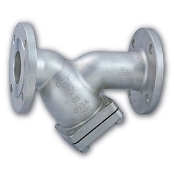 Y Type Strainer, Stainless Steel 10K, Flanged Type