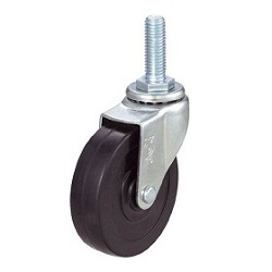 Screw-in Caster, Freely Rotating, Long Screw