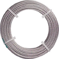 Stainless wire rope (nylon-coated type)