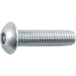 Hexagonal hole button bolt with pin (stainless steel) B103-0410